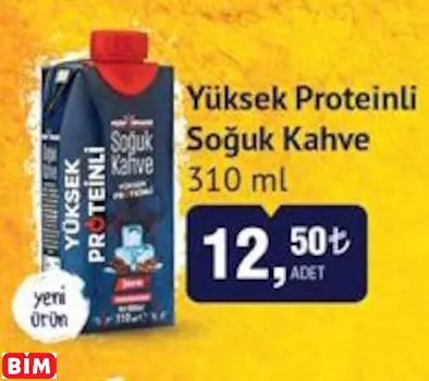PERFORMANS YÜKSEK PROTEİNLİ SOĞUK KAHVE